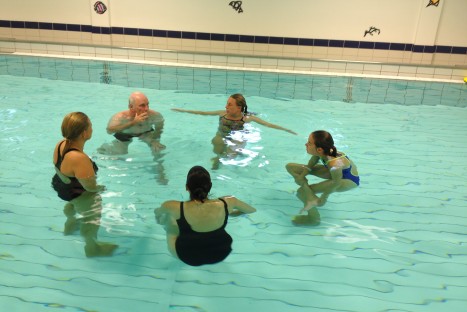 Utbildning av projektgruppen i Brainswim