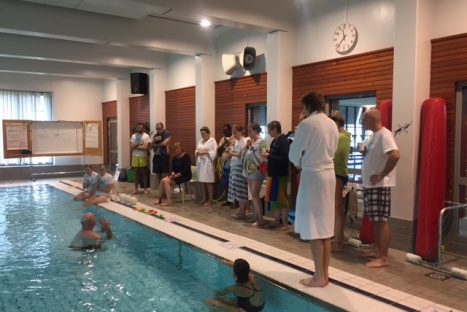 Hösten första utbildning i Brainswim gick i Skellefteå