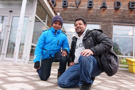 Gilla Vatten gav badglädje för hela familjen